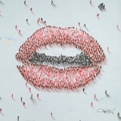 Monroe Me by Craig Alan - Mixed Media on Board sized 30x30 inches. Available from Whitewall Galleries